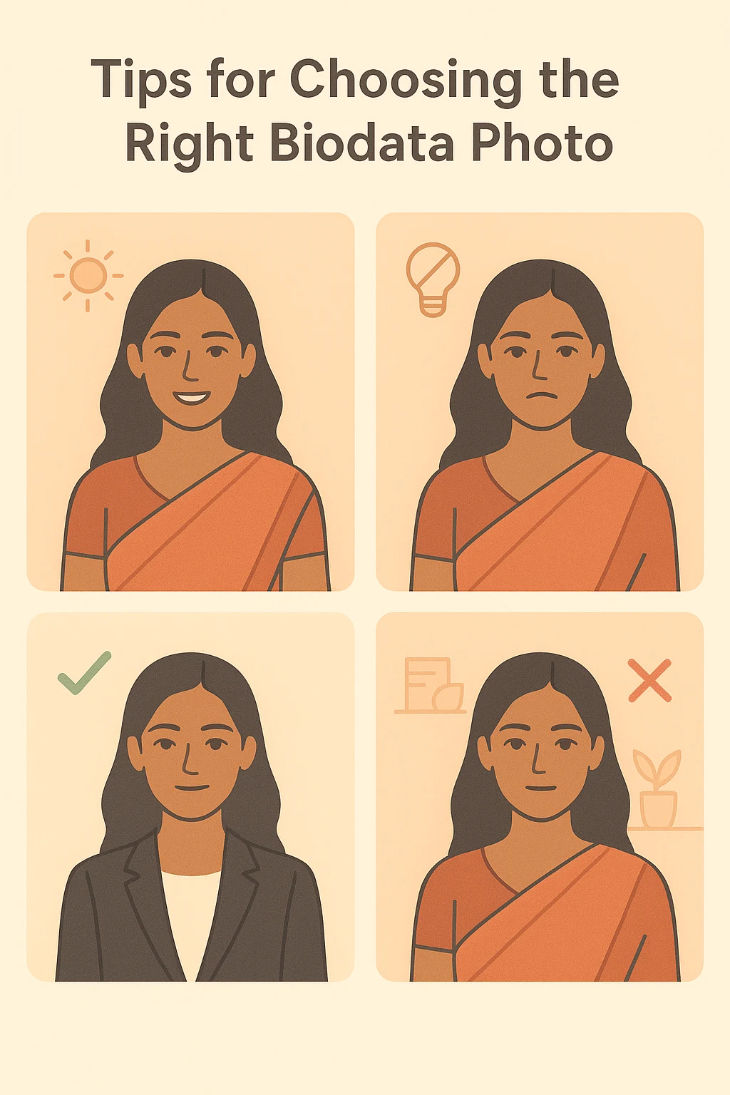 Marriage Biodata Photo Tips: Best Practices for Professional Photos